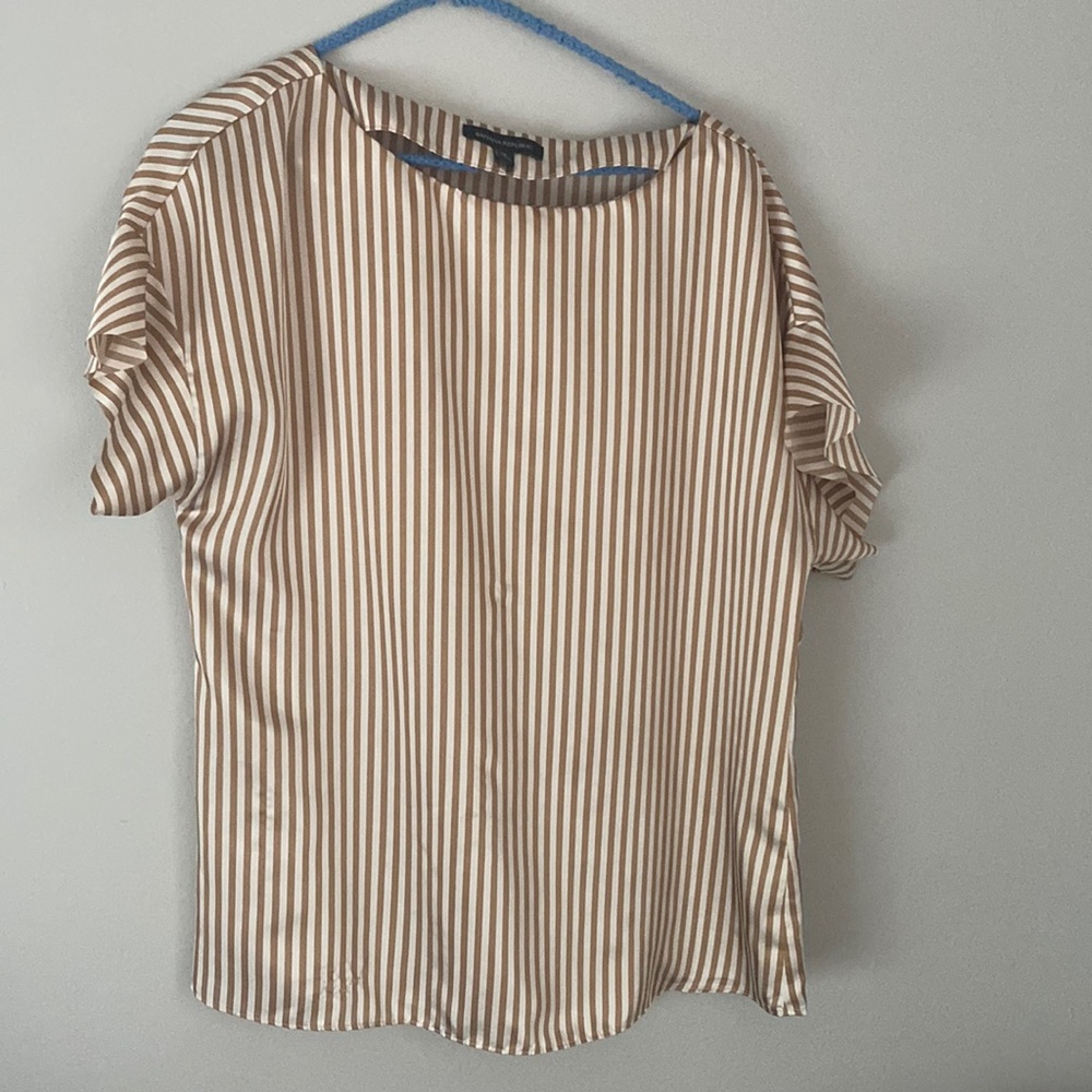 Gold banana republic top